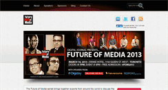 Desktop Screenshot of futureofmediaevents.com