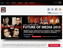Tablet Screenshot of futureofmediaevents.com